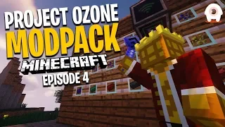 WIRELESS STORAGE! | Minecraft Project Ozone 3 Modpack Ep.4 - GiantWaffle