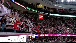 Turris OT goal against Rangers, fan faints 4/18/2012