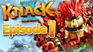 Knack is Back! Chapter 1 & Chapter 2! -  Knack 2 Gameplay - Episode 1