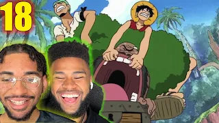 One Piece NOOB Found The First Treasure Island! One Piece Episode 18 (Reaction)