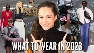 *WHAT TO WEAR IN 2023!* BIGGEST Fashion Trends 2023 (A/W 2023)