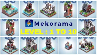 Mekorama - Level 1 to 10 | Gameplay & Walkthrough | (Android, iOS)