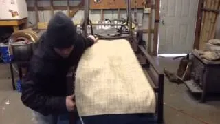 How To Put on a Tropitone Chaise Sling Bottom