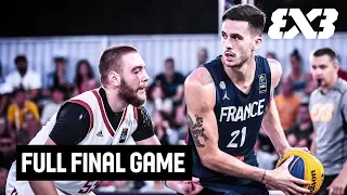 Russia v France - Men's Final - FIBA 3x3 U23 Nations League Final 2019