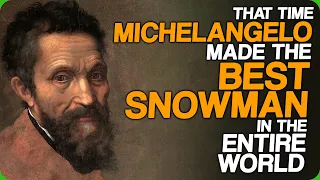 That Time Michelangelo Made The Best Snowman in the Entire World (Places We've Been To)