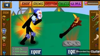 stick war legacy mod vip selecionar skin para o Griffon