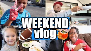 🏈 + 🍣 FAMILY WEEKEND DAY IN THE LIFE VLOG- CHRISTY GIOR