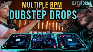 HOW TO DJ Multiple BPMS OF MODERN DUBSTEP (SUBTRONICS, VIRTUAL RIOT, & EXCISION)