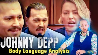 How Johnny Depp's Body Language Differs From Amber Heard's During Their Testimonies