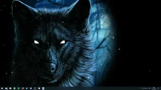 Night Wolf Wallpaper   DesktopOne