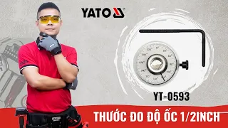 Review | Thước đo độ vặn xoắn ốc 1/2inch 360° YATO YT-0593