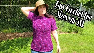 Easy Crochet Top Tutorial