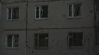 Blasts in Sloviansk, buildings shelled by Russia