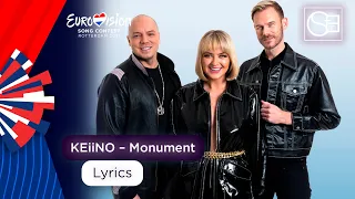 🇧🇻 MGP 2021 Finalists - KEiiNO — Monument: Lyrics | Eurovision Song Contest 2021