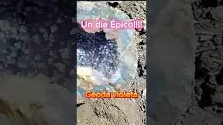 Geodas épicas en un día ÉPICO!!! #Short