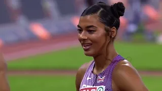 Womens 4x400m Relay Final  European Championships Munich 2022 . Netherlands on fire