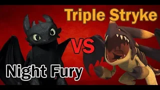 Night Fury vs Triple Stryke | SPORE