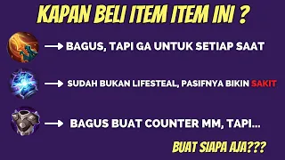 INI DIA KEGUNAAN ITEM DAN CARA MAKSIMALINNYA, ITEM COUNTER HERO MM DPS DAN CRITICAL