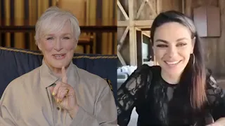 Glenn Close & Mila Kunis Dance In Four Good Days Interview