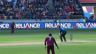 *Crowd View* Martin Guptill reaches 200 vs West Indies CWC Quarter Final