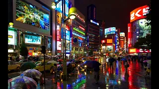 Stay With Me / 真夜中のドア (Tokyo Shibuya Rainy Walk)