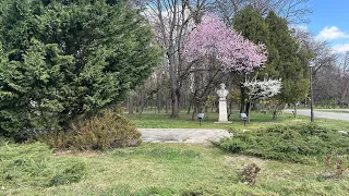 Walking through Herastrau, Park  in Bucharest Romania and my old childhood neighbourhood