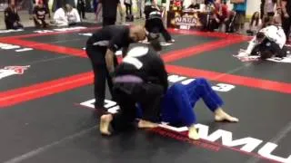 Nels' gold medal gi match at naga New York 2014