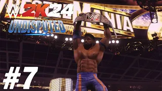 WWE 2K24 MyRise -7- Champion vs. Champion at WrestleMania