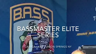 2016 BASSMASTER Elite Series on Cayuga Lake-Union Springs NY