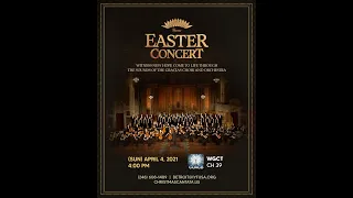 Gracias Choir Easter Concert(WGCT CH39) on Sunday, April 4th