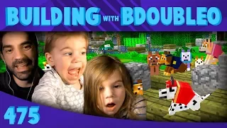 Minecraft Paw Patrol Hunt with my Kids! :: Building w/ Bdubs #475