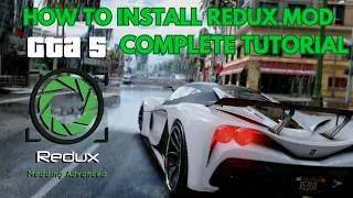 How to Install GTA 5 Redux v1.15 Mod | Massive Graphics & Gameplay Overhaul | RESHADE+ENB | TEXTURES