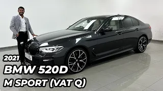 2021 BMW 520D M Sport (VAT Q)