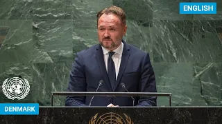 🇩🇰 Denmark - Minister Addresses United Nations General Debate, 78th Session | #UNGA