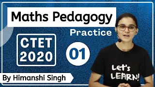 Target CTET-2020 | Maths Pedagogy Practice |  Class-01