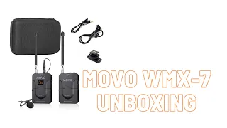 Movo WMX-7 Wireless Microphone System Unboxing