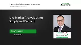 Live Market Analysis Using Supply And Demand | Simon Klein