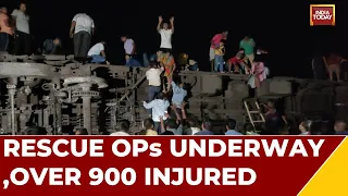 Odisha Train Accident: 233 Dead, 900 Injured; Rescue Operations Ongoing