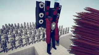 100x SPEAKERMAN + TITAN SPEAKER MAN vs EVERY GOD | Totally Accurate Battle Simulator TABS