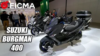 SUZUKI BURGMAN 400 - EICMA 2023