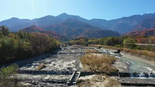 山梨県 北杜市 白州 大武川 1