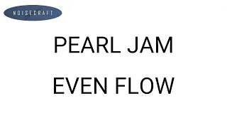 Pearl Jam - Even Flow Drum Score