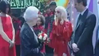 Lady Gaga meets the Queen @ Royal Variety Performance