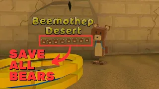 Super Bear Adventure - All Bears in Beemothep Desert