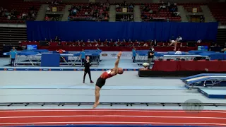 SCHWAIGER Jonathon (CAN) - 2017 Trampoline Worlds, Sofia (BUL) - Qualification Tumbling Routine 1