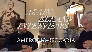Alain Elkann Interviews - Ambrogio Beccaria