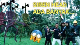 MAIN PERANG PERANGAN DIHUTAN MEMBAWA PETAKA!! KITA DAN TIM DISERANG SIREN HEAD! | Mikael TubeHD