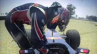 F1 2006 Onboard Crashes