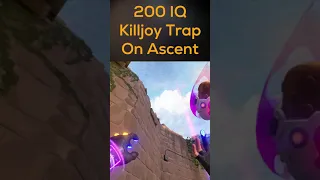 200IQ Killjoy Setup On Ascent - Valorant