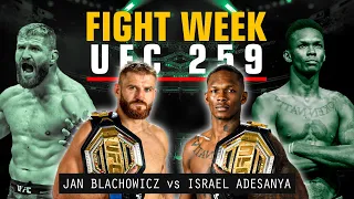 FIGHT WEEK: Jan Blachowicz vs Israel Adesanya #UFC259